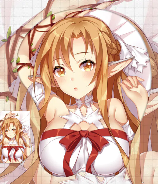 Yuuki Asuna 3D Oppai Mouse Pad