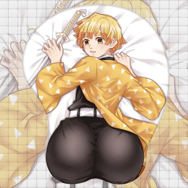Zenitsu Agatsuma 3D Butt Mouse Pad