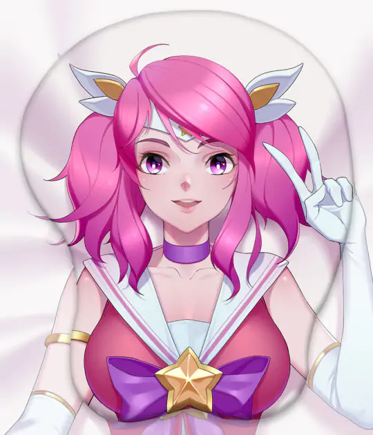 Star Guardian Lux 3D Oppai Mouse Pad