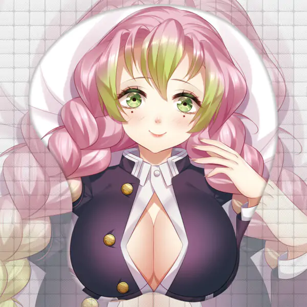 Mitsuri Kanroji 3D Oppai Mouse Pad