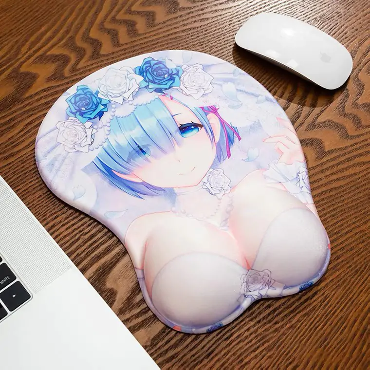 Re Zero Rem 3D Oppai Mouse Pad - Image 7