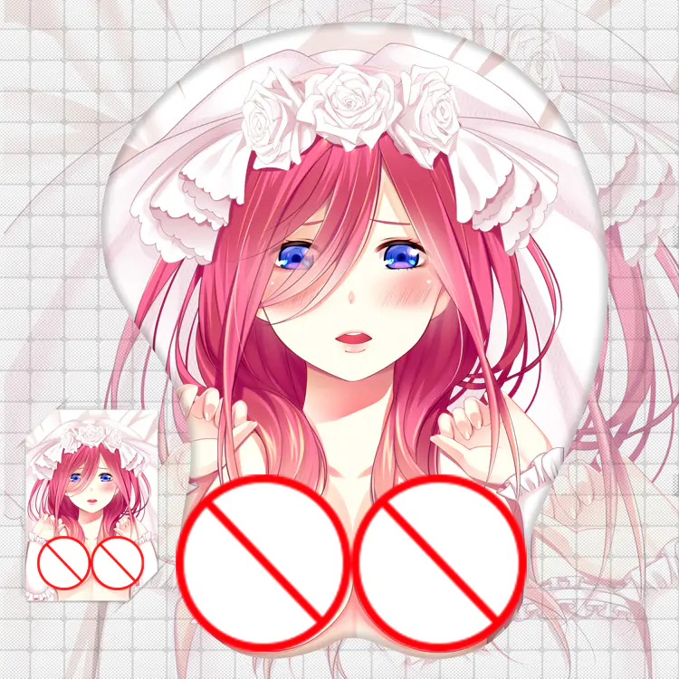 5Toubun no Hanayome Nakano Miku Hentai Mouse Pad