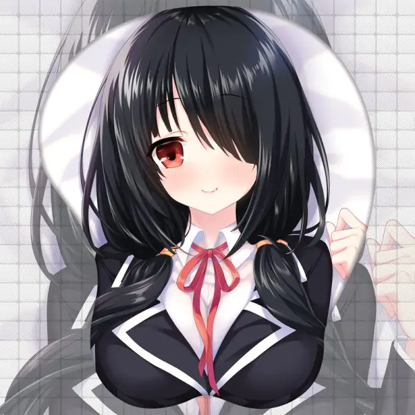 Kurumi Tokisak 3D Oppai Mouse Pad Ver2