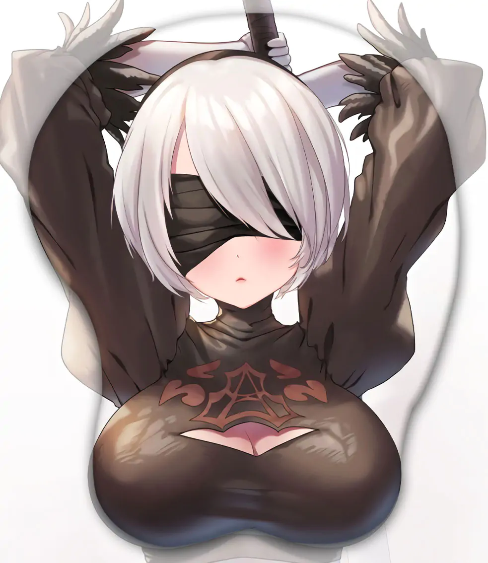 2B 3D Oppai Mouse Pad Ver2