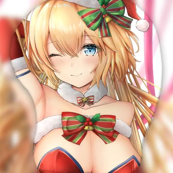 Joan of Arc 3D Oppai Mouse Pad Ver2