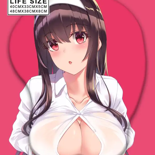 Kasumigaoka Utaha Life Size Oppai Mousepad Ver1