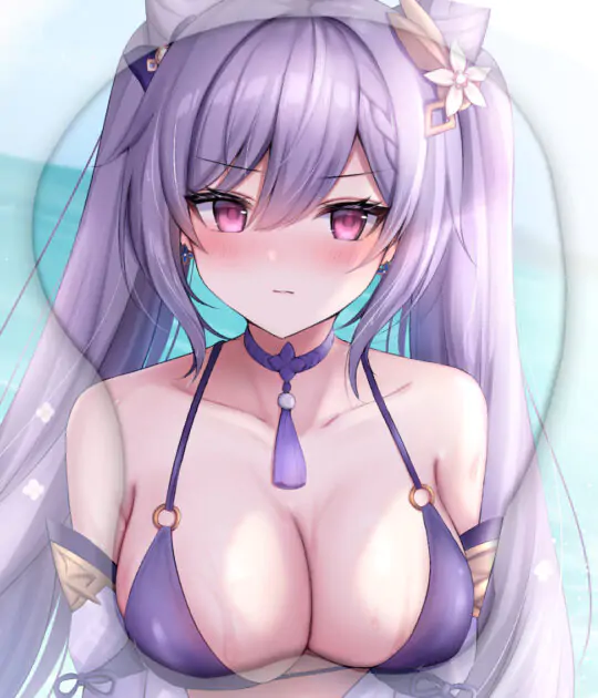 Keqing 3D Oppai Mouse Pad Ver2