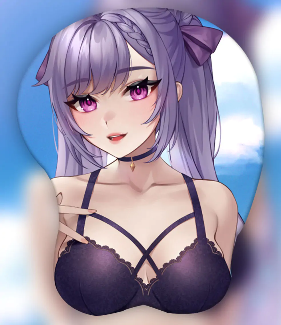 Keqing 3D Oppai Mouse Pad Ver4