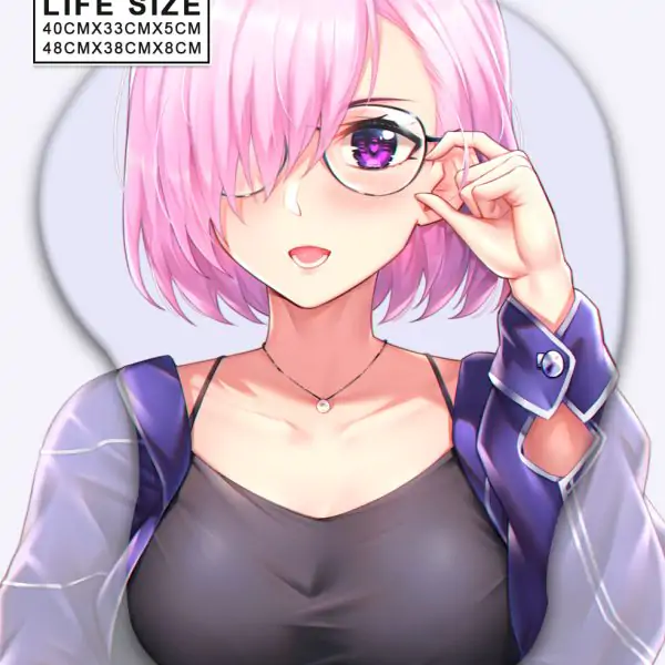 Mash Kyrielight Life Size Oppai Mousepad