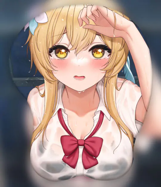 Paimon 3D Oppai Mouse Pad