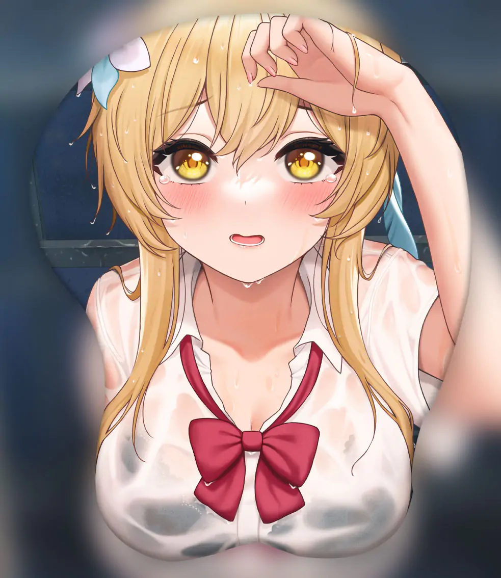 Paimon 3D Oppai Mouse Pad