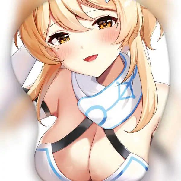 Paimon 3D Oppai Mouse Pad Ver1
