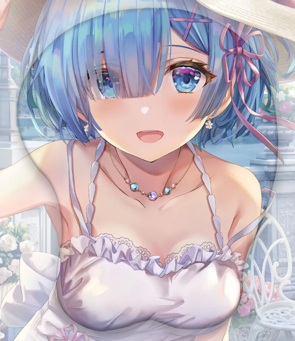 Re Zero Rem 3D Oppai Mouse Pad Ver3