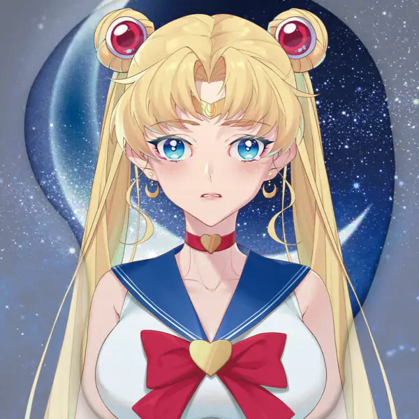 Sailor Moon 3D Oppai Mouse Pad