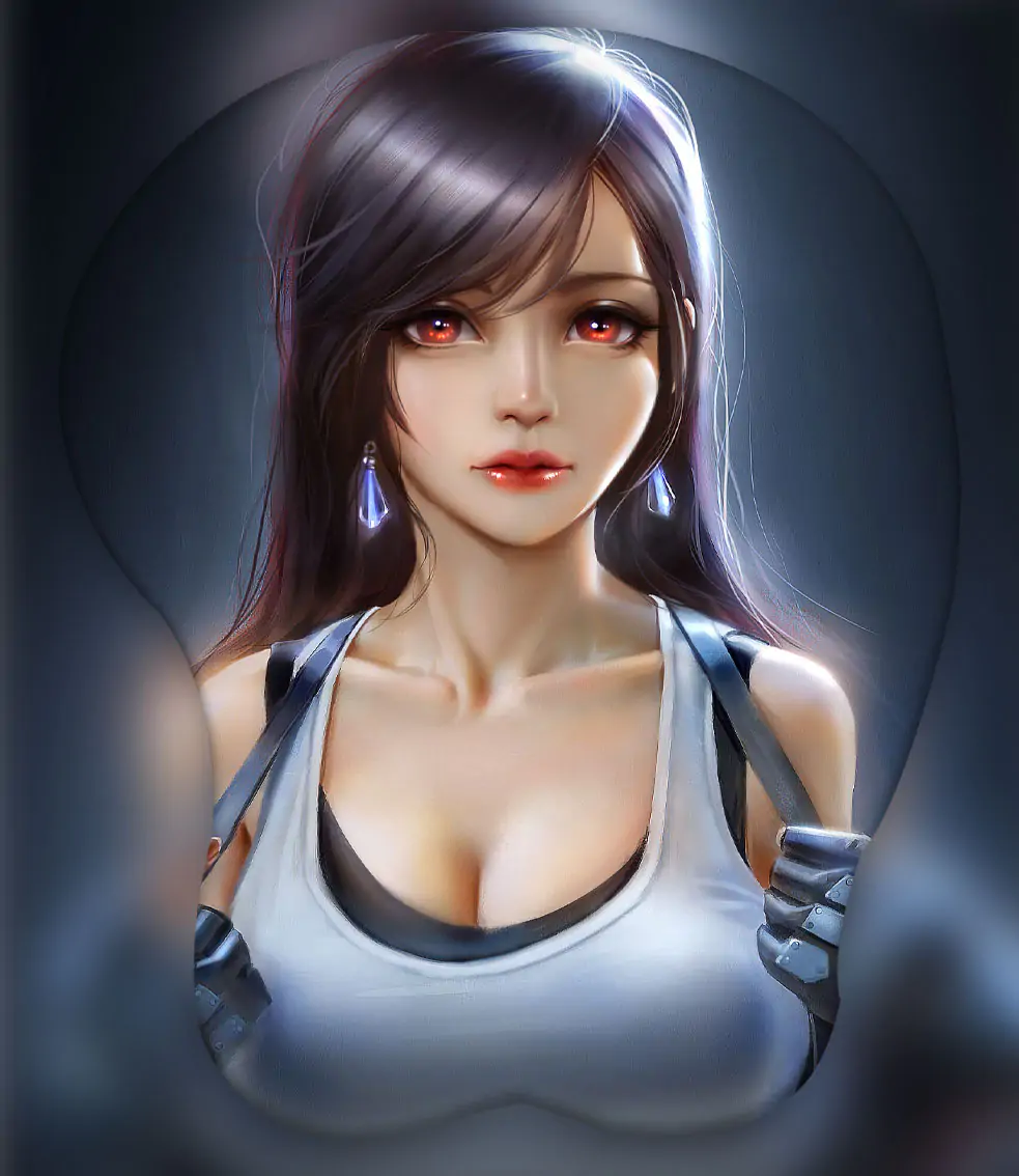 Tifa Lockhart 3D Oppai Mouse Pad Ver1