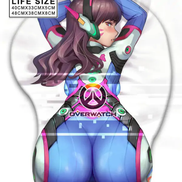 Dva Life Size Butt Mouse Pad | Dva Giant Butt Mouse Pad