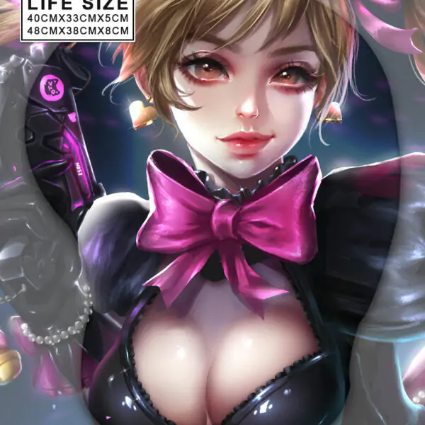 Dva Life Size Oppai Mousepad Ver1