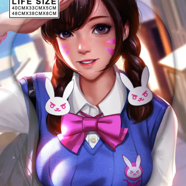 Dva Life Size Oppai Mousepad | Dva Giant Oppai Mouse Pad