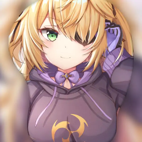 Fischl 3D Oppai Mouse Pad Ver1