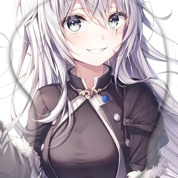 Lappland 3D Oppai Mouse Pad