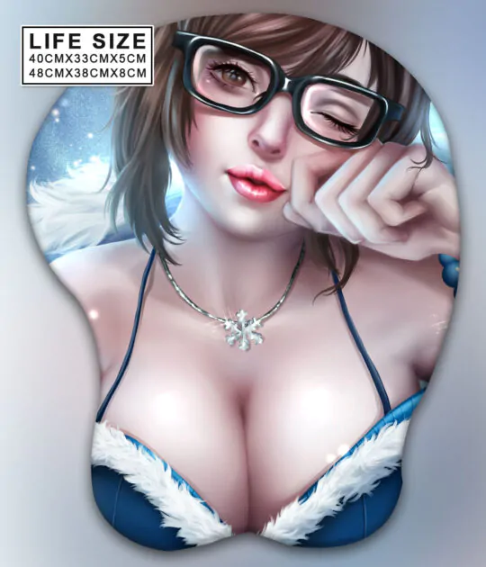 Mei Life Size Oppai Mousepad