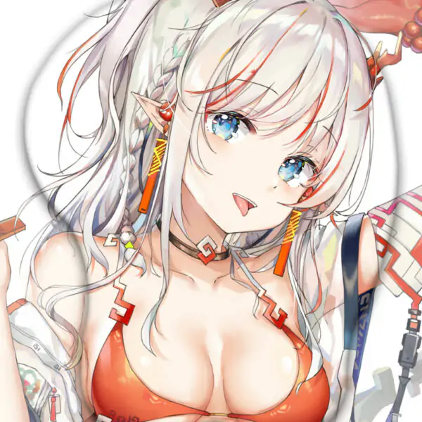 Nian 3D Oppai Mouse Pad