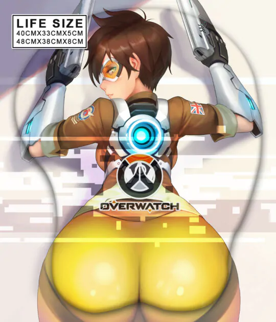 Tracer Life Size Butt Mouse Pad