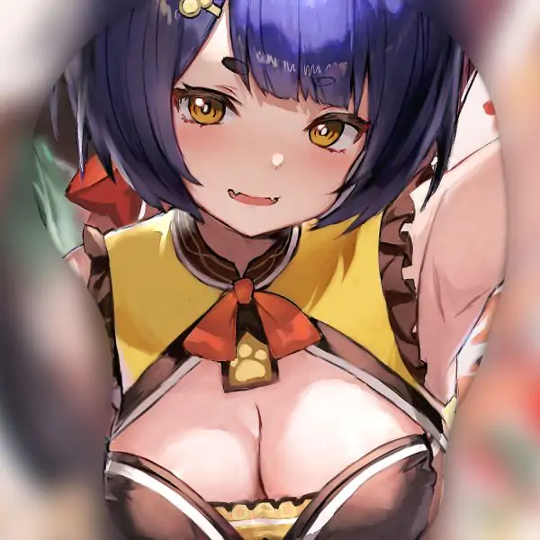 Xiangling 3D Oppai Mouse Pad