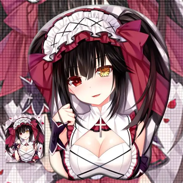 Kurumi Tokisaki 3D Oppai Mouse Pad Ver7