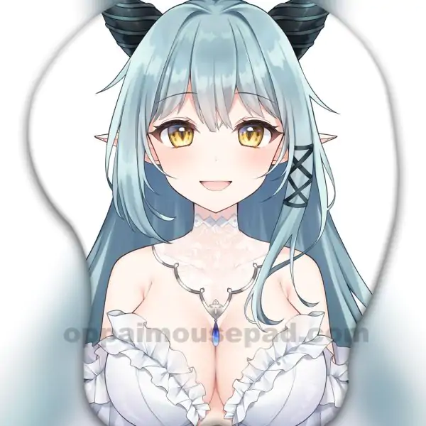 Cute Girl 3D Oppai Mouse Pad