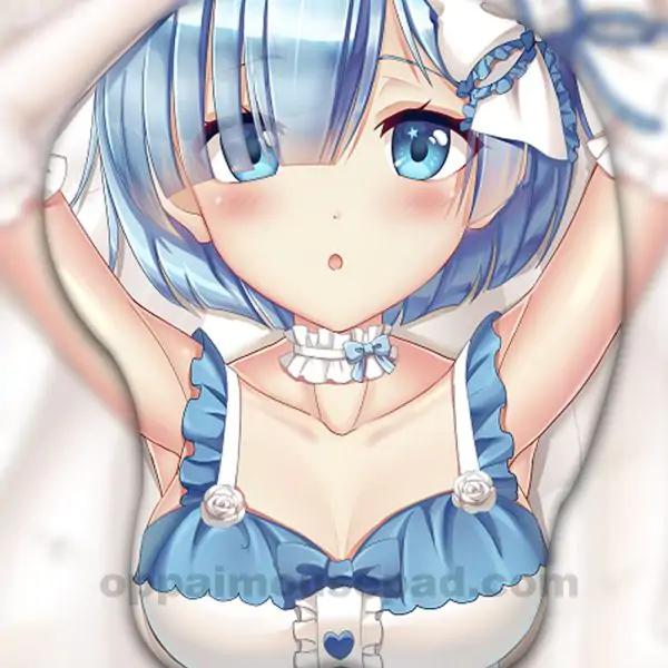 Re Zero Rem 3D Oppai Mouse Pad Ver8