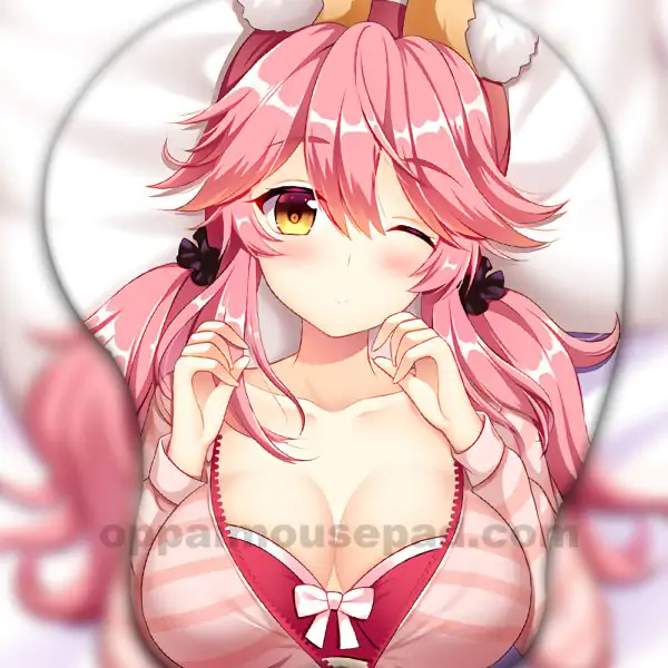 Tamamo no Mae 3D Oppai Mouse Pad Ver3