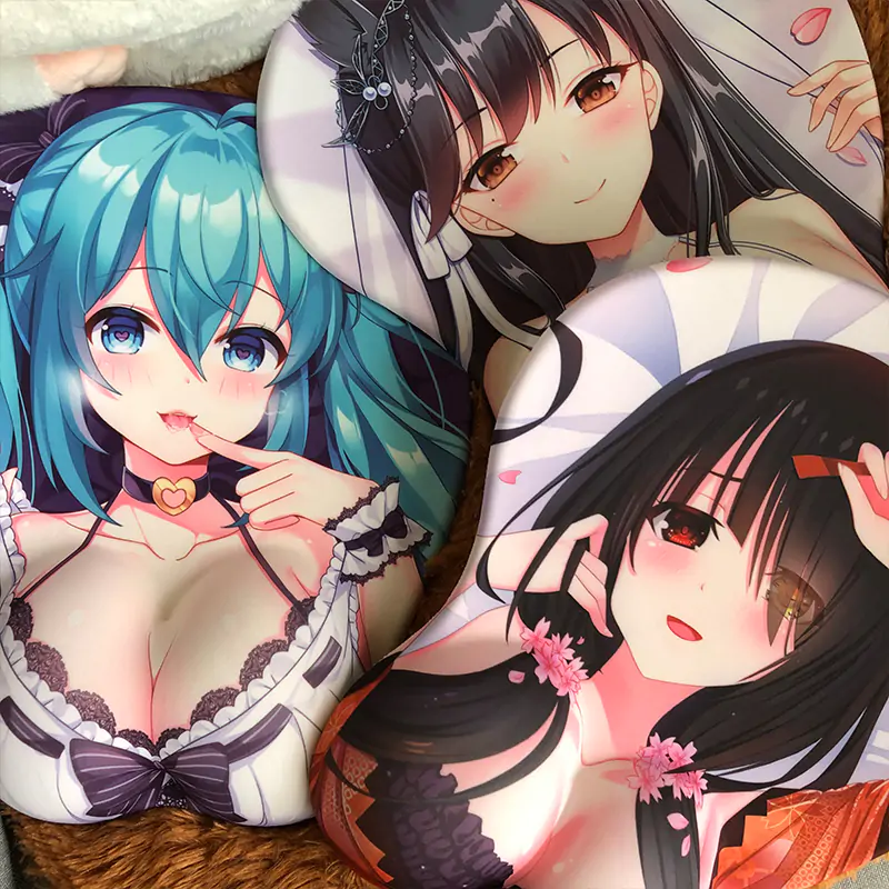 Shirakami Fubuki Life Size Oppai Mousepad - Image 5