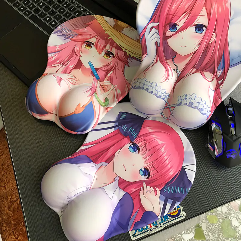 Shirakami Fubuki Life Size Oppai Mousepad - Image 4