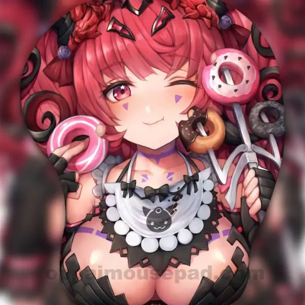 Destiny Child 3D Oppai Mouse Pad