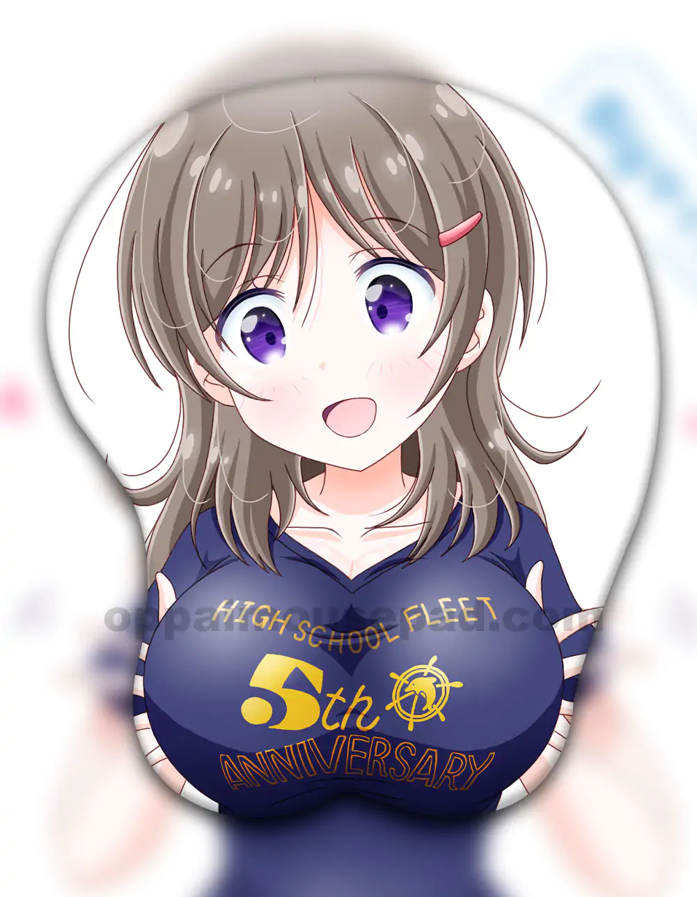 Moeka China | Hai-Furi 3D Oppai Mouse Pad