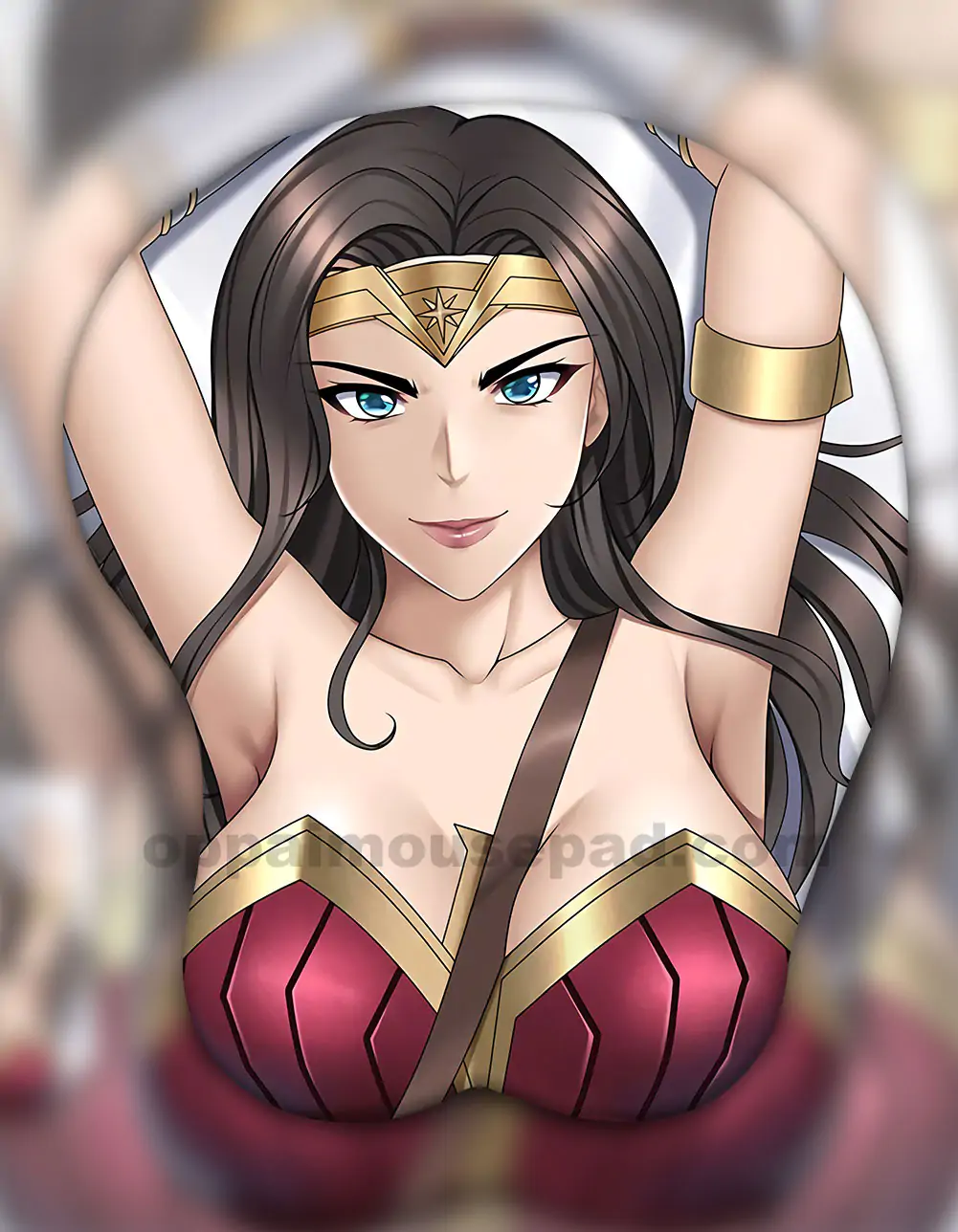 DC Comics Wonder Woman 3D Oppai Mouse Pad