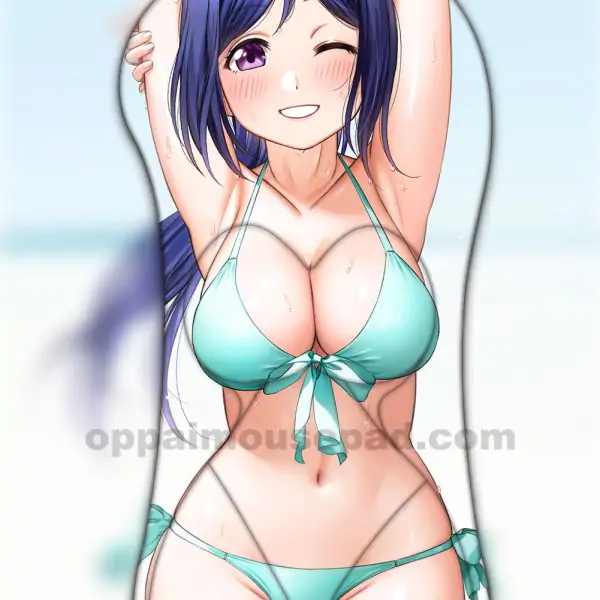 Kanan Matsuura Half Body 3D Mouse Pad