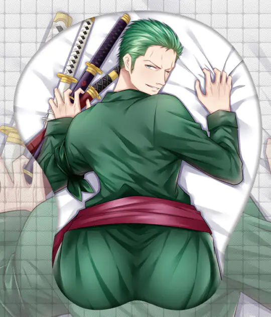 Roronoa Zoro 3D Butt Mouse Pad | One Piece