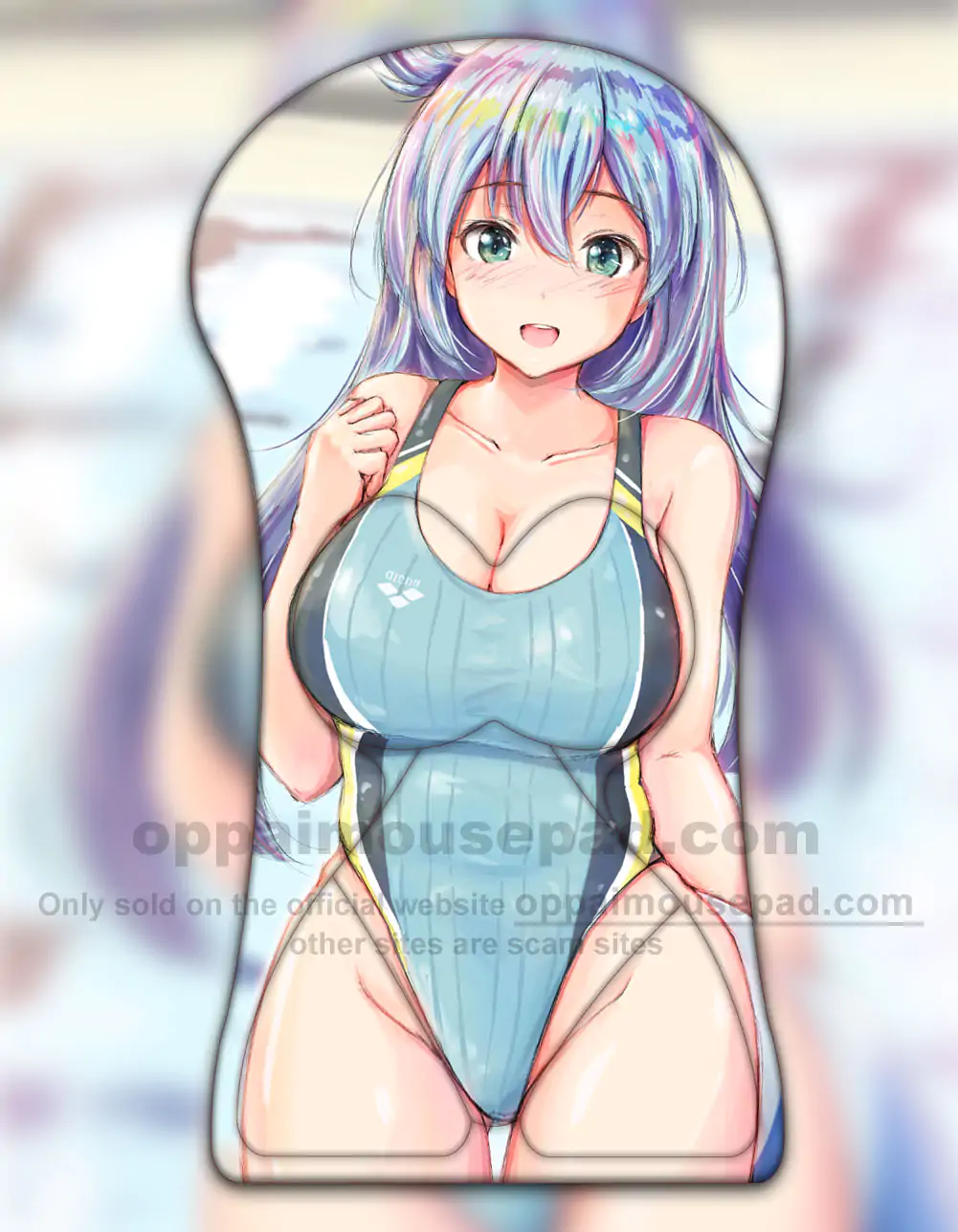 Aqua Half Body 3D Mouse Pad | KonoSuba