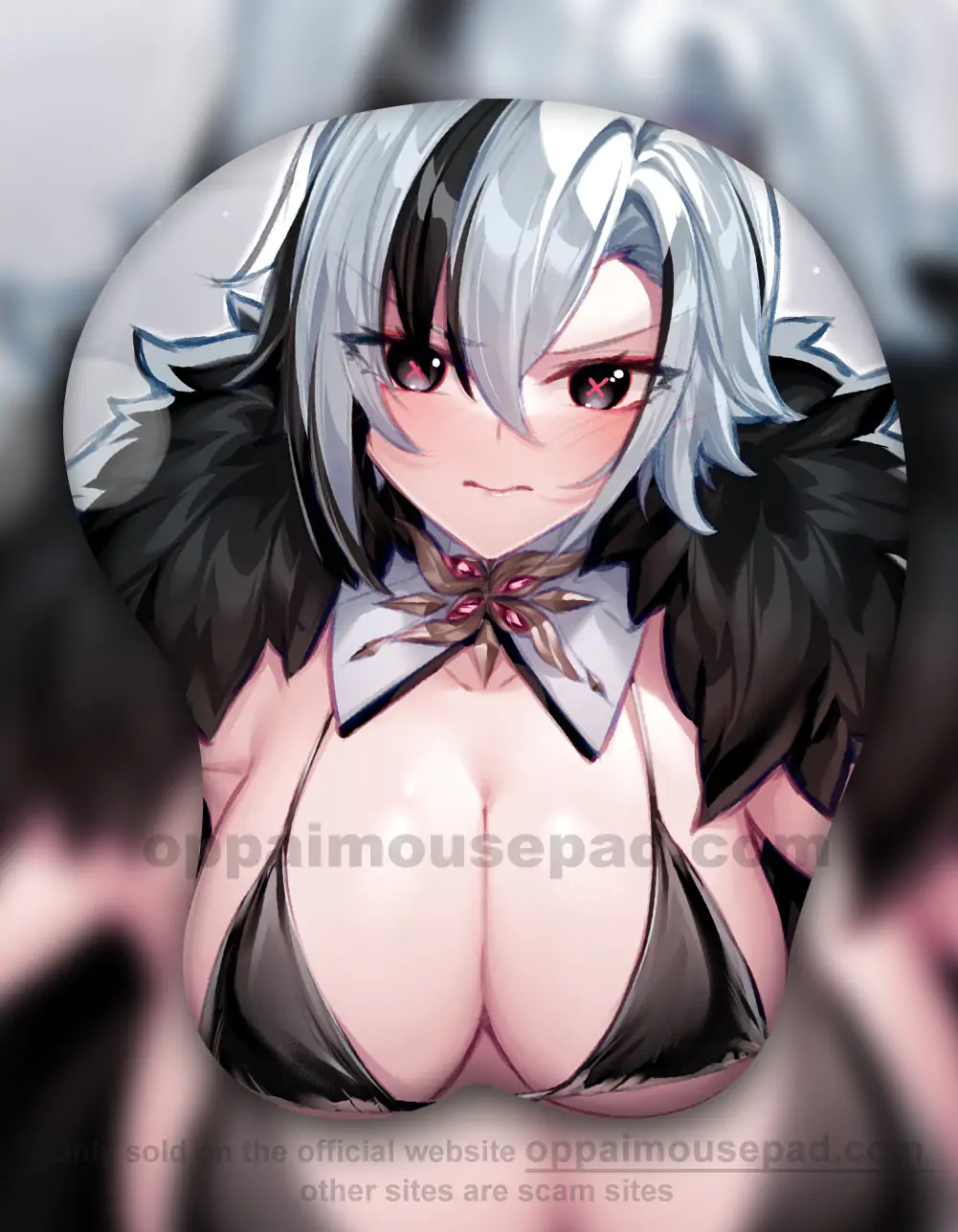 Arlecchino 3D Oppai Mouse Pad | Genshin Impact Ver1