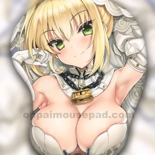 Nero Claudius 3D Oppai Mouse Pad | Fate Grand Order Ver1