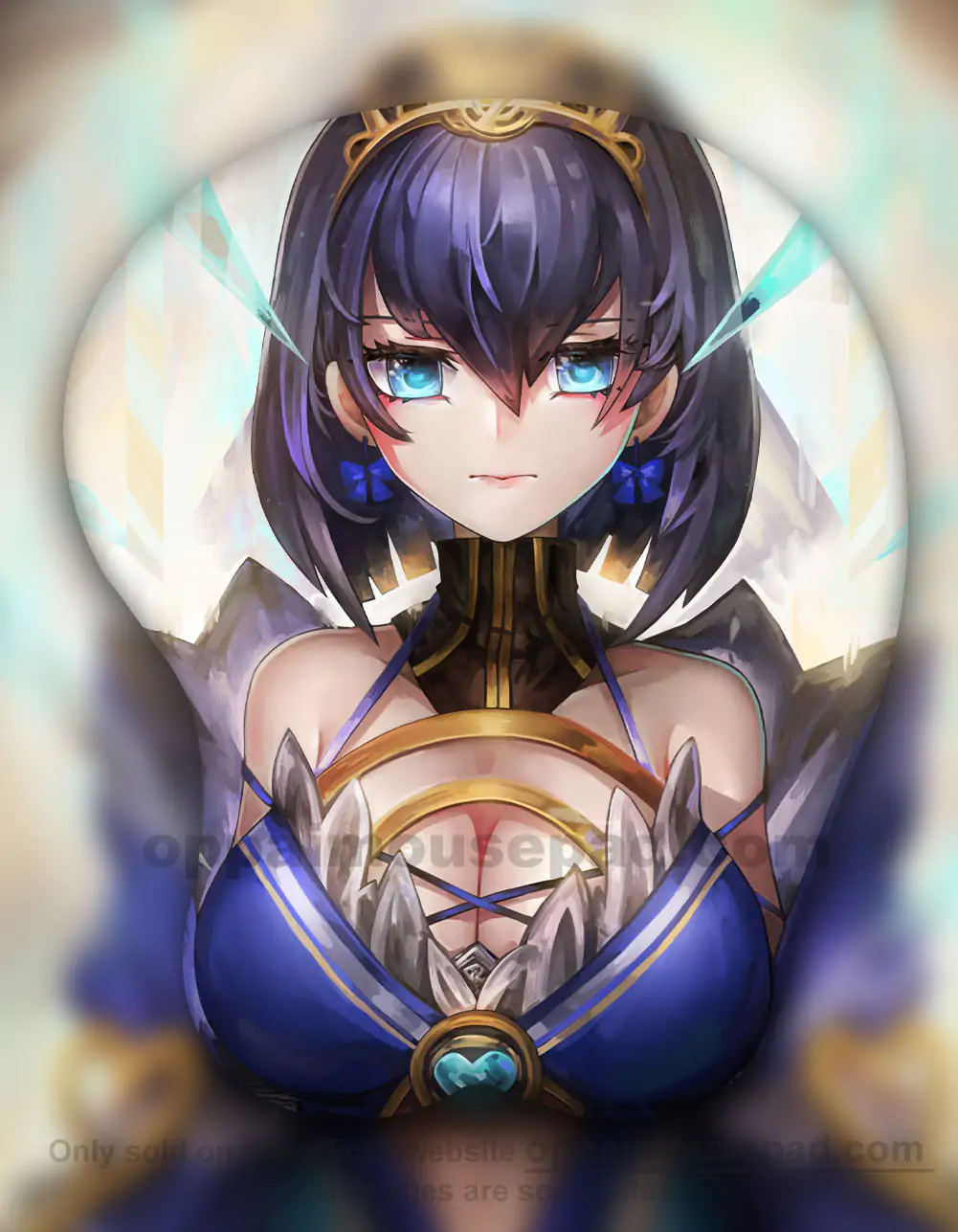 Ouro Kronii Life Size Oppai Mousepad | Virtual YouTuber