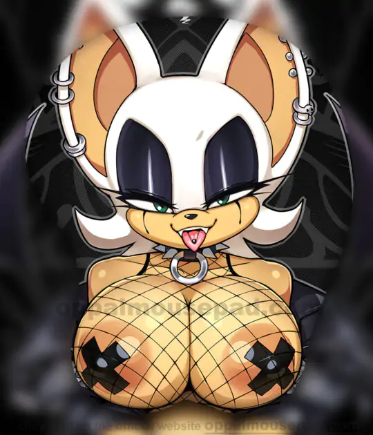 Rouge the Bat Life Size Oppai Mousepad | Sonic the Hedgehog