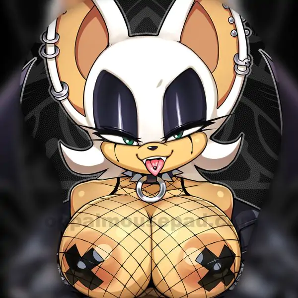 Rouge the Bat Life Size Oppai Mousepad | Sonic the Hedgehog