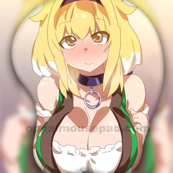 Roxanne 3D Oppai Mouse Pad | Slave Harem in the Labyrinth of the Other World Ver1