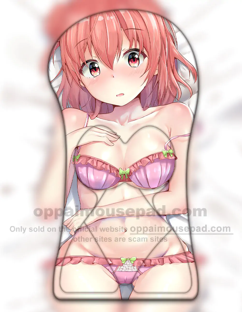 Yui Yuigahama Half Body 3D Mouse Pad | OreGairu