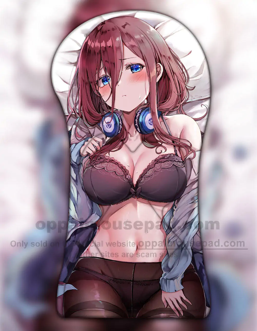 Miku Nakano Half Body 3D Mouse Pad 5Toubun no Hanayome