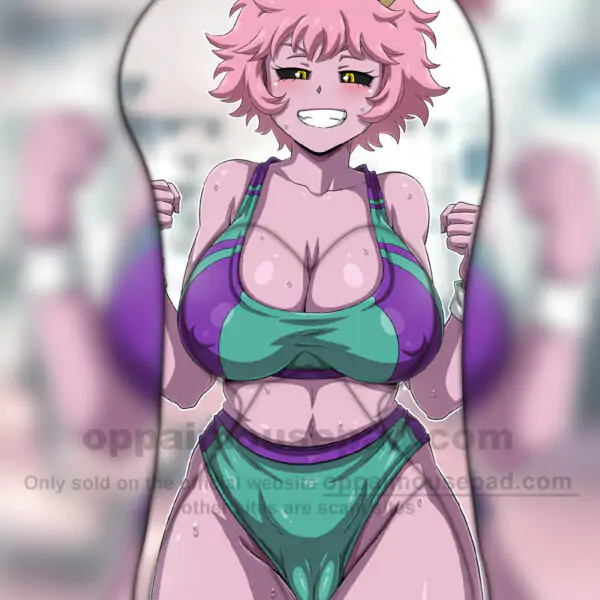 Mina Ashido Half Body 3D Mouse Pad | My Hero Academia