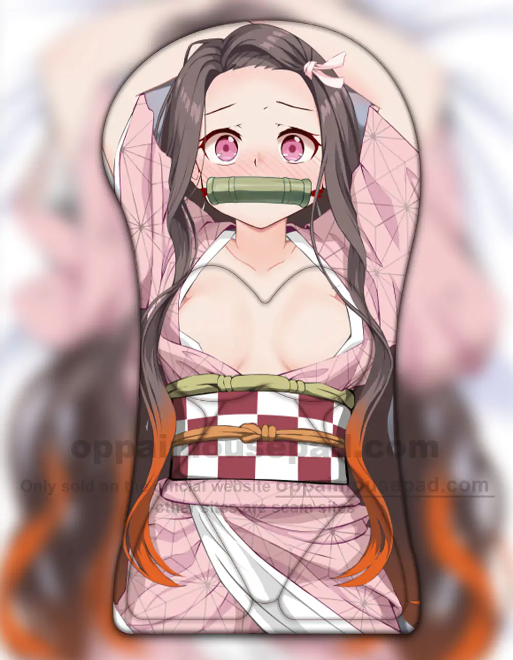 Nezuko Kamado Half Body 3D Mouse Pad Kimetsu no Yaiba